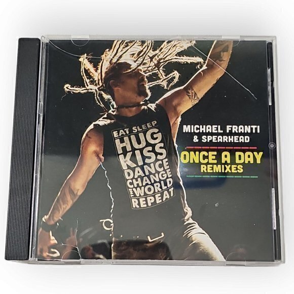 Michael Franti & Spearhead Ft –‎ Once A Day (Remix) [2015 Promo CD] - Picture 1 of 3